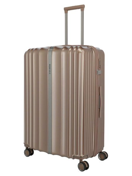 Travelite Cestovný kufor Travelite Paros 4w L Cappuccino