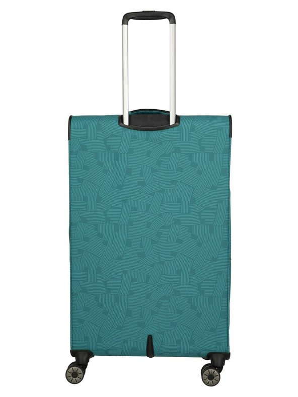 Travelite Cestovný kufor Travelite Skaii 4w L Print Petrol