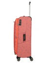 Travelite Cestovný kufor Travelite Skaii 4w L Print Peach