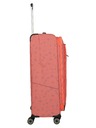 Travelite Cestovný kufor Travelite Skaii 4w L Print Peach
