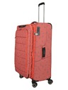 Travelite Cestovný kufor Travelite Skaii 4w L Print Peach