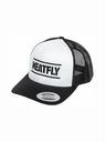 Meatfly Meatfly šiltovka Docker Trucker Black / White | Čierna | Veľkosť