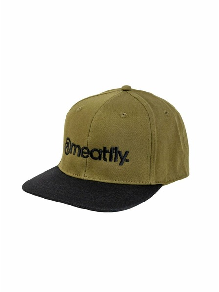 Meatfly Meatfly šiltovka Rens Snapback Olive