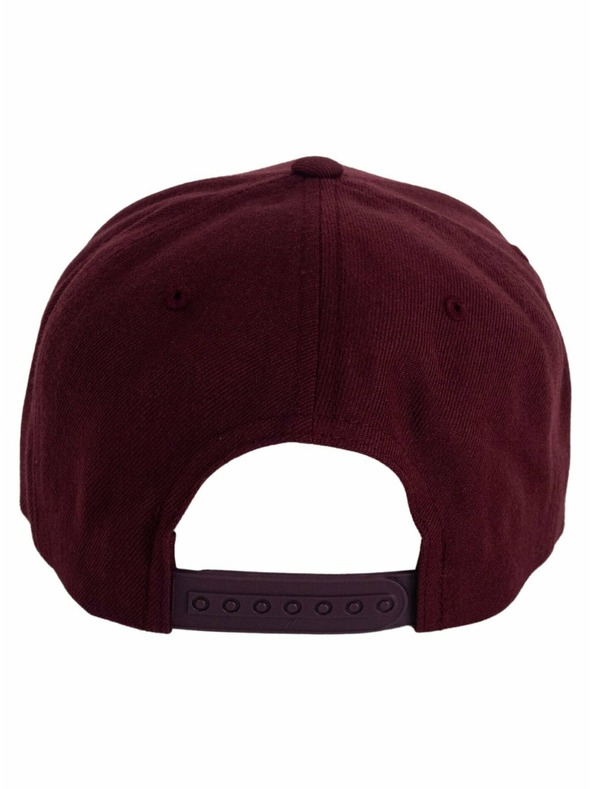 Meatfly Meatfly šiltovka Hornet Snapback Black Round/Maroon | Čierna | Veľkosť