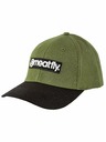 Meatfly Meatfly šiltovka Wayne Flexfit Basic Logo Olive / Black | Čierna | Veľkosť