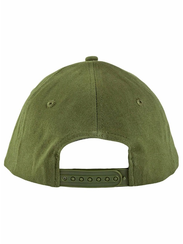Meatfly Meatfly šiltovka Wayne Flexfit Basic Logo Olive / Black | Čierna | Veľkosť