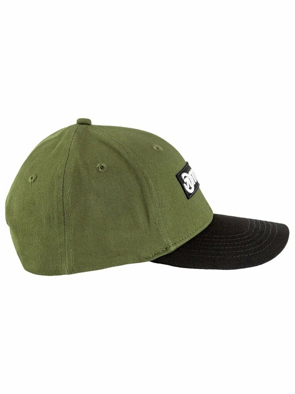 Meatfly Meatfly šiltovka Wayne Flexfit Basic Logo Olive / Black | Čierna | Veľkosť