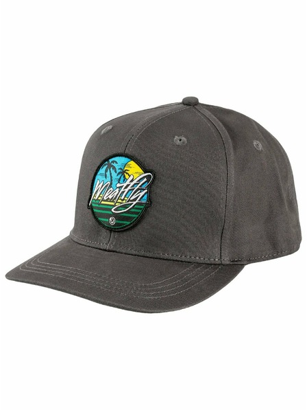 Meatfly Meatfly šiltovka Tyler Snapback Beach Grey | Sivá | Veľkosť