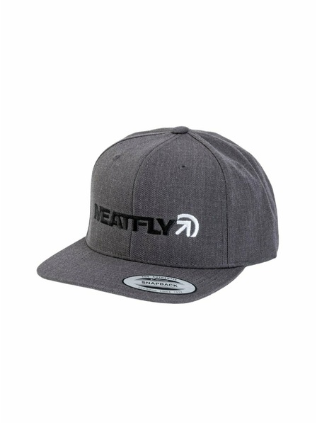 Meatfly Meatfly šiltovka Skipper Snapback Dark Grey | Sivá | Veľkosť