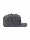 Meatfly Meatfly šiltovka Skipper Snapback Dark Grey | Sivá | Veľkosť