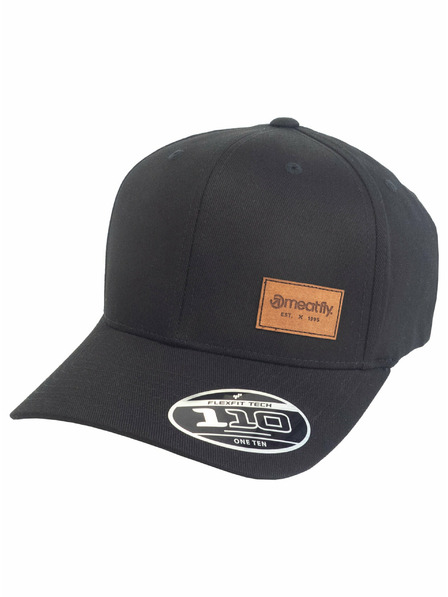 Meatfly Meatfly šiltovka Cougar Flexfit Black | Čierna | Veľkosť