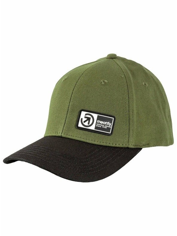 Meatfly Meatfly šiltovka Wayne Flexfit Brand Olive / Black | Čierna | Veľkosť