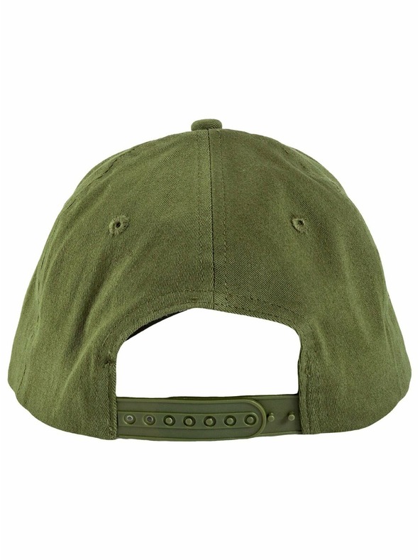 Meatfly Meatfly šiltovka Wayne Flexfit Brand Olive / Black | Čierna | Veľkosť