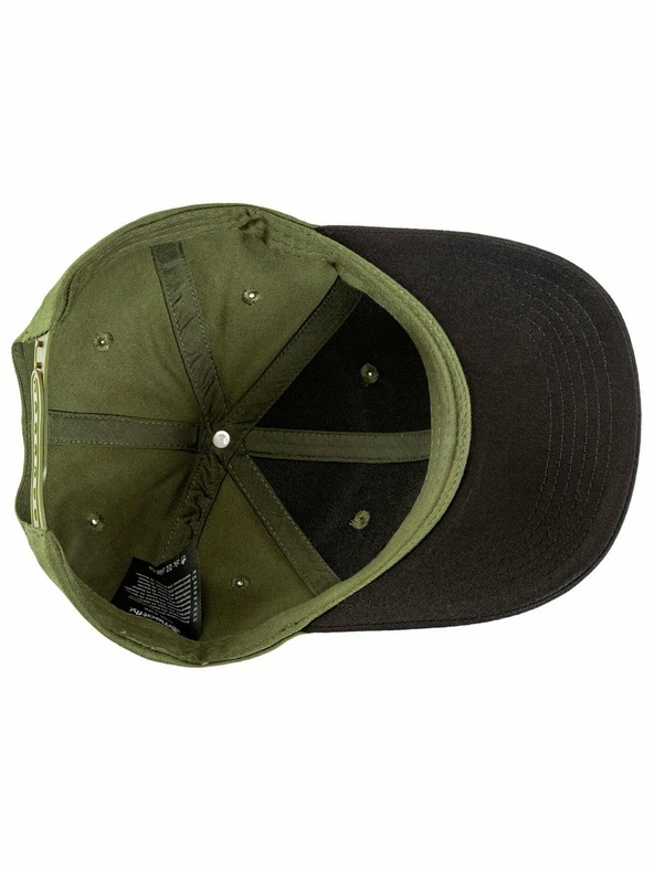 Meatfly Meatfly šiltovka Wayne Flexfit Brand Olive / Black | Čierna | Veľkosť