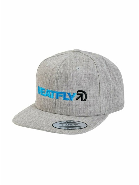 Meatfly Meatfly šiltovka Skipper Snapback Grey Heather | Sivá | Veľkosť