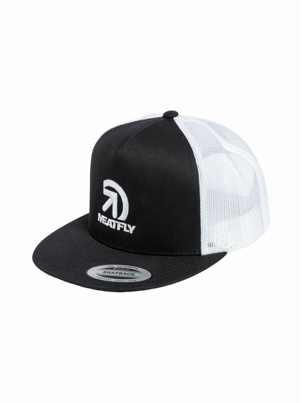 Meatfly Meatfly šiltovka Kail Trucker Snapback Black | Čierna | Veľkosť