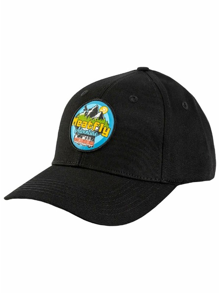 Meatfly Meatfly šiltovka Wayne Flexfit Adventure Black | Čierna | Veľkosť