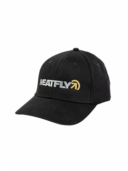 Meatfly Meatfly šiltovka Zedd Flexfit Grey / Black | Sivá | Veľkosť