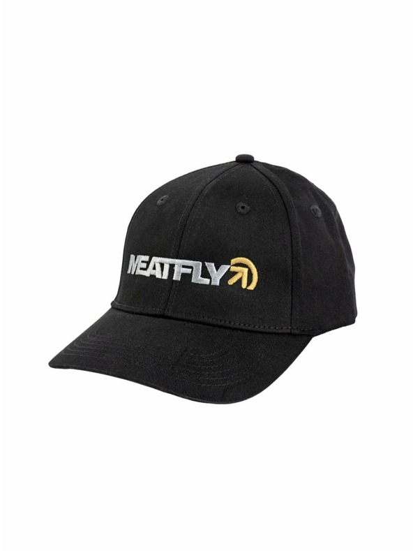 Meatfly Meatfly šiltovka Zedd Flexfit Grey / Black | Sivá | Veľkosť
