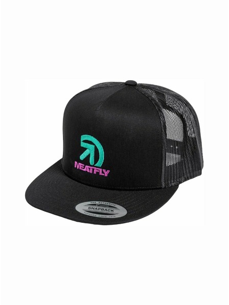 Meatfly Meatfly šiltovka Kail Trucker Snapback Magenta / Black | Čierna | Veľkosť