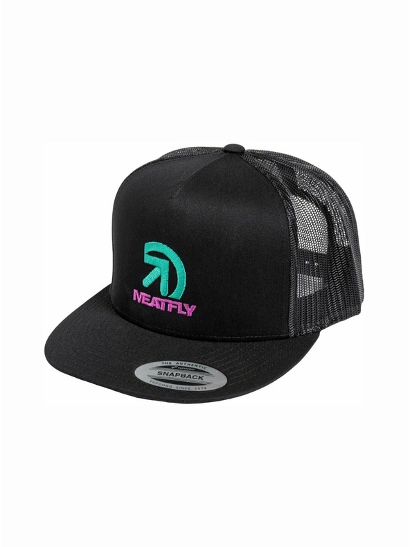 Meatfly Meatfly šiltovka Kail Trucker Snapback Magenta / Black | Čierna | Veľkosť