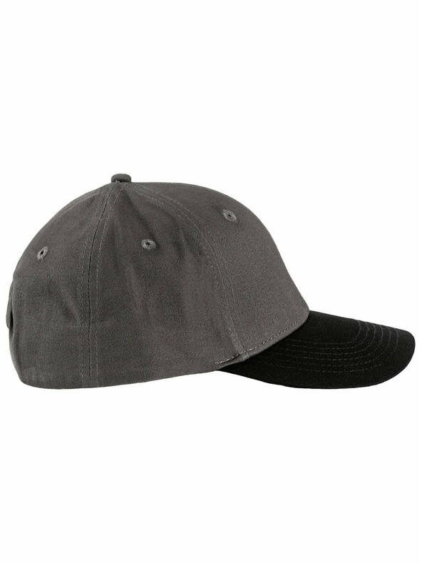 Meatfly Meatfly šiltovka Wayne Flexfit Grey / Black Brand | Čierna | Veľkosť
