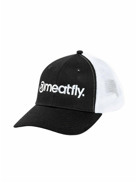 Meatfly Meatfly šiltovka MF Logo Trucker White / Black | Čierna | Veľkosť