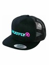 Meatfly Meatfly šiltovka Percy Trucker Snapback Turquoise / Black | Čierna | Veľkosť