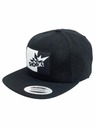 Meatfly Meatfly šiltovka Big Shock Snapback White/Black | Čierna | Veľkosť