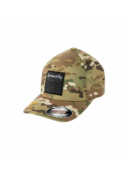 Meatfly Meatfly šiltovka Raptor Flexfit Coordinates Multicam | Viacfarebná | Veľkosť