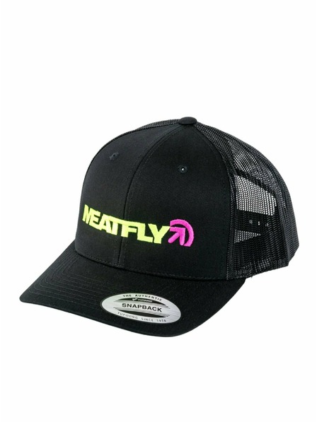 Meatfly Meatfly šiltovka Rodie Trucker Lime / Black | Čierna | Veľkosť