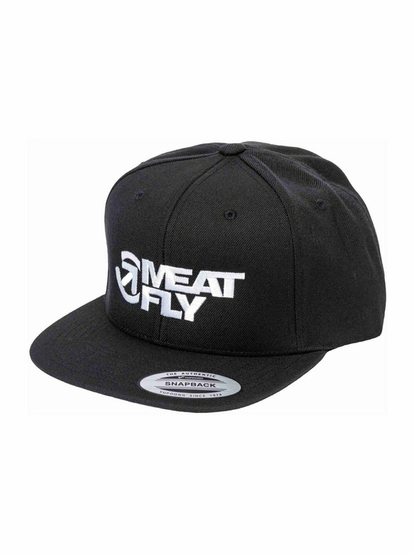 Meatfly Meatfly šiltovka Ness Snapback Black | Čierna | Veľkosť