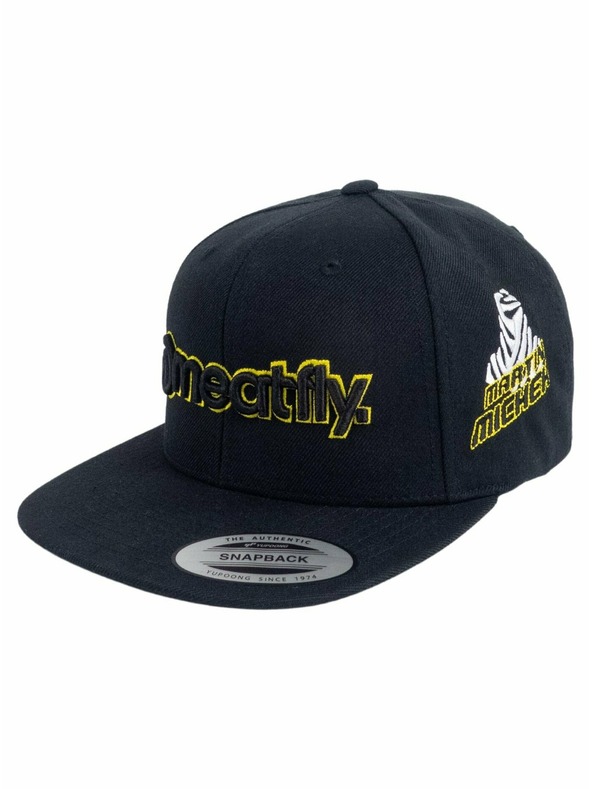 Meatfly Meatfly šiltovka Big Shock Dakar Snapback Black | Čierna | Veľkosť