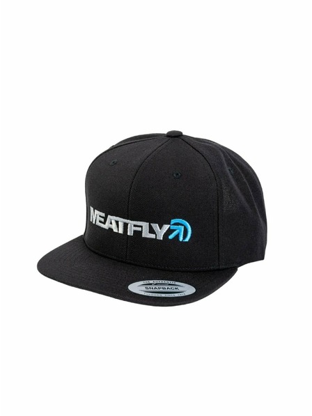 Meatfly Meatfly šiltovka Skipper Snapback Grey / Black