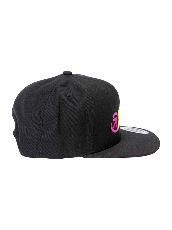Meatfly Meatfly šiltovka Ness Snapback Lime / Black | Čierna | Veľkosť