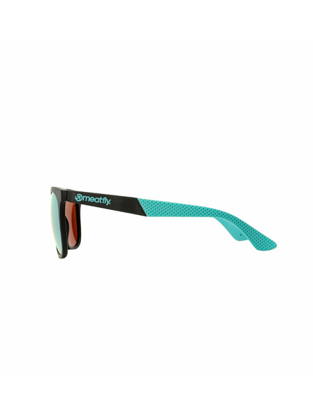 Meatfly Meatfly polarizačné slnečné okuliare Clutch 2 Black Mint | Čierna | Veľkosť