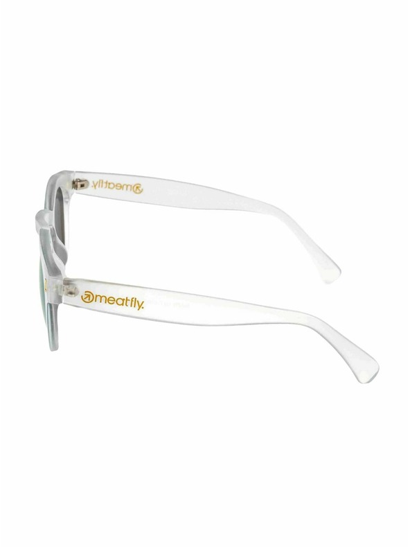 Meatfly Meatfly slnečné okuliare Lunaris Clear | Biela | Veľkosť