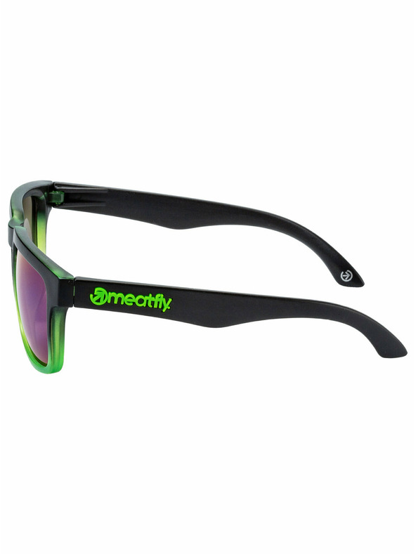 Meatfly Meatfly slnečné okuliare Memphis Safety Green/Black | Zelená | Veľkosť