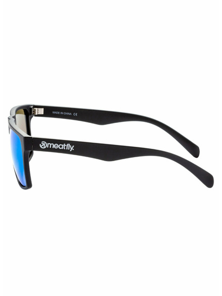 Meatfly Meatfly slnečné polarizačné okuliare Trigger 2 Black Matt Blue | Čierna | Veľkosť