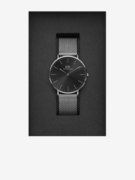 Daniel Wellington Pánske hodinky v striebornej farbe Daniel Wellington Classic