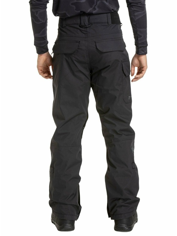 Meatfly Meatfly pánske SNB & SKI nohavice Oggy Black | Čierna | Veľkosť