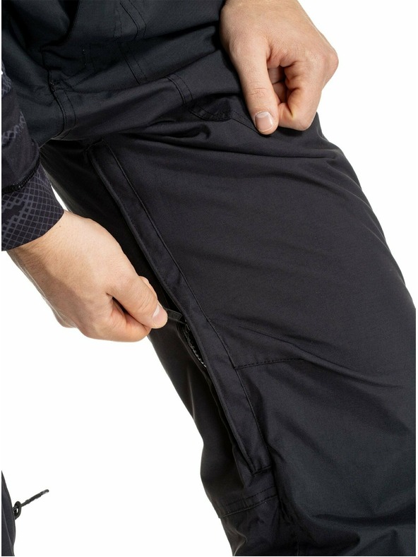 Meatfly Meatfly pánske SNB & SKI nohavice Oggy Black | Čierna | Veľkosť