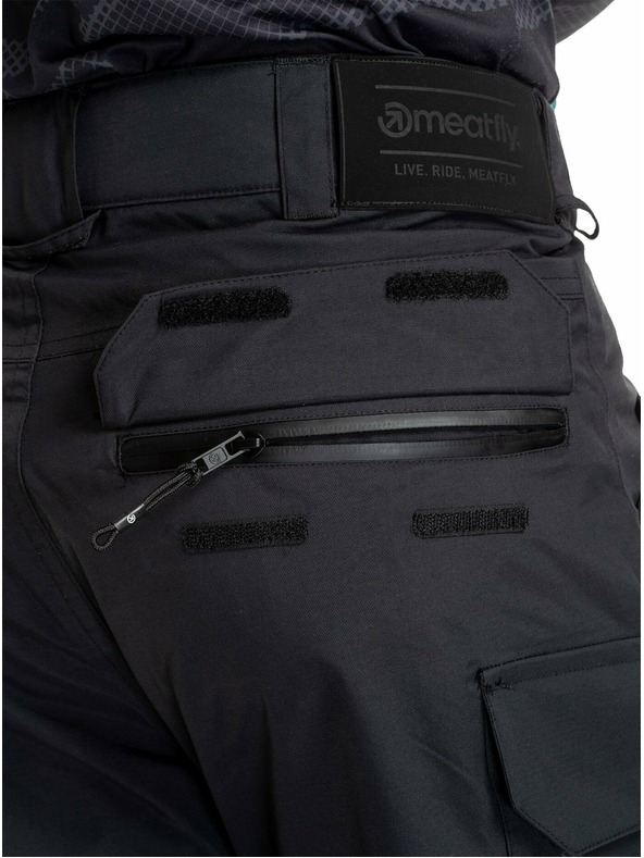 Meatfly Meatfly pánske SNB & SKI nohavice Oggy Black | Čierna | Veľkosť