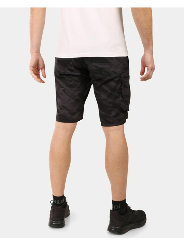 Kilpi Pánske outdoorové kraťasy Kilpi ASHER Čierna