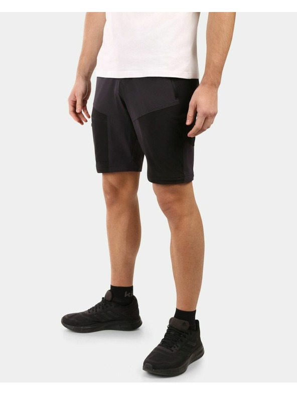 Kilpi Pánske outdoorové odopínacie nohavice Kilpi HOSIO Čierna