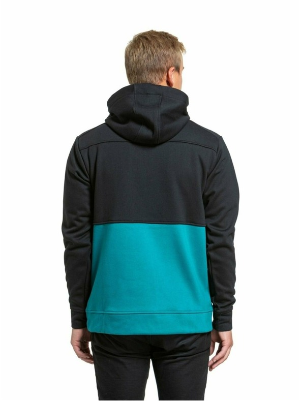 Meatfly Meatfly pánska technická mikina Tason Lime / Black | Čierna | Veľkosť