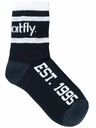 Meatfly Meatfly ponožky Long Black