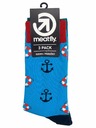Meatfly Meatfly ponožky Lexy Triple Pack Pool | Viacfarebná | Veľkosť