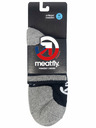 Meatfly Meatfly ponožky Middle Grey | Sivá | Veľkosť