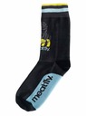 Meatfly Meatfly ponožky Dakar Blue/Yellow | Čierna | Veľkosť